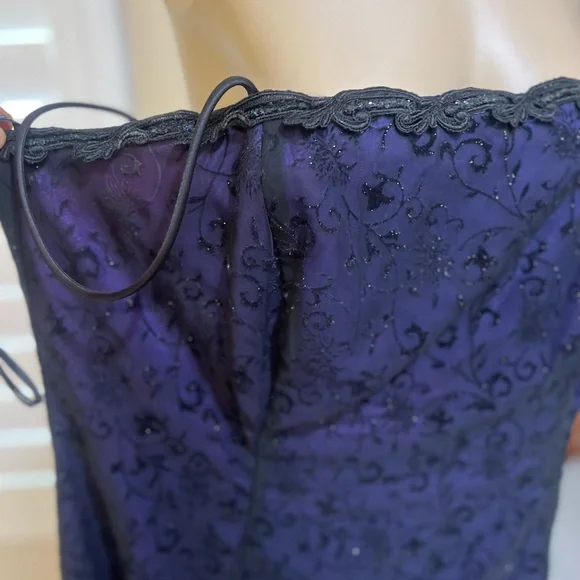 Vintage 90s fairygrunge gothic prom dress black lace purple shimmering gown 16 Dresses Vintage 90s fairygrunge gothic prom dress black lace purple shimmering gown 16 Dresses